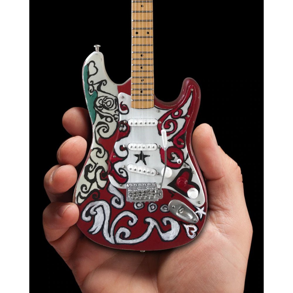 JIMI HENDRIX ジミヘンドリックス (追悼 55年 ) - Mini Fender Strat Saville / ミニチュア楽器 - PGS